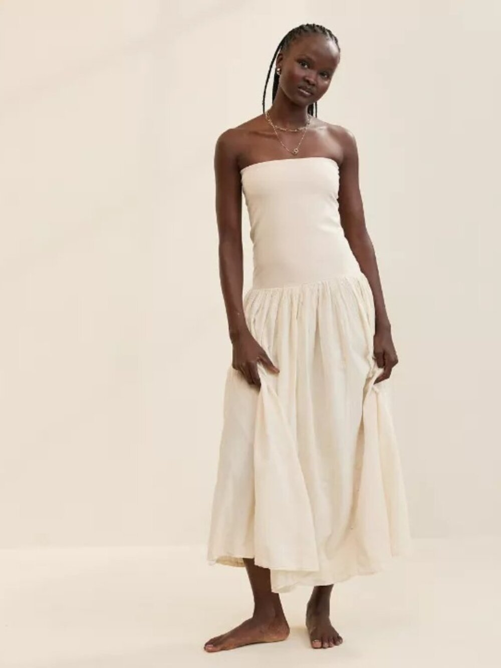 NWT aerie At The Barre Convertible Maxi Skirt, S